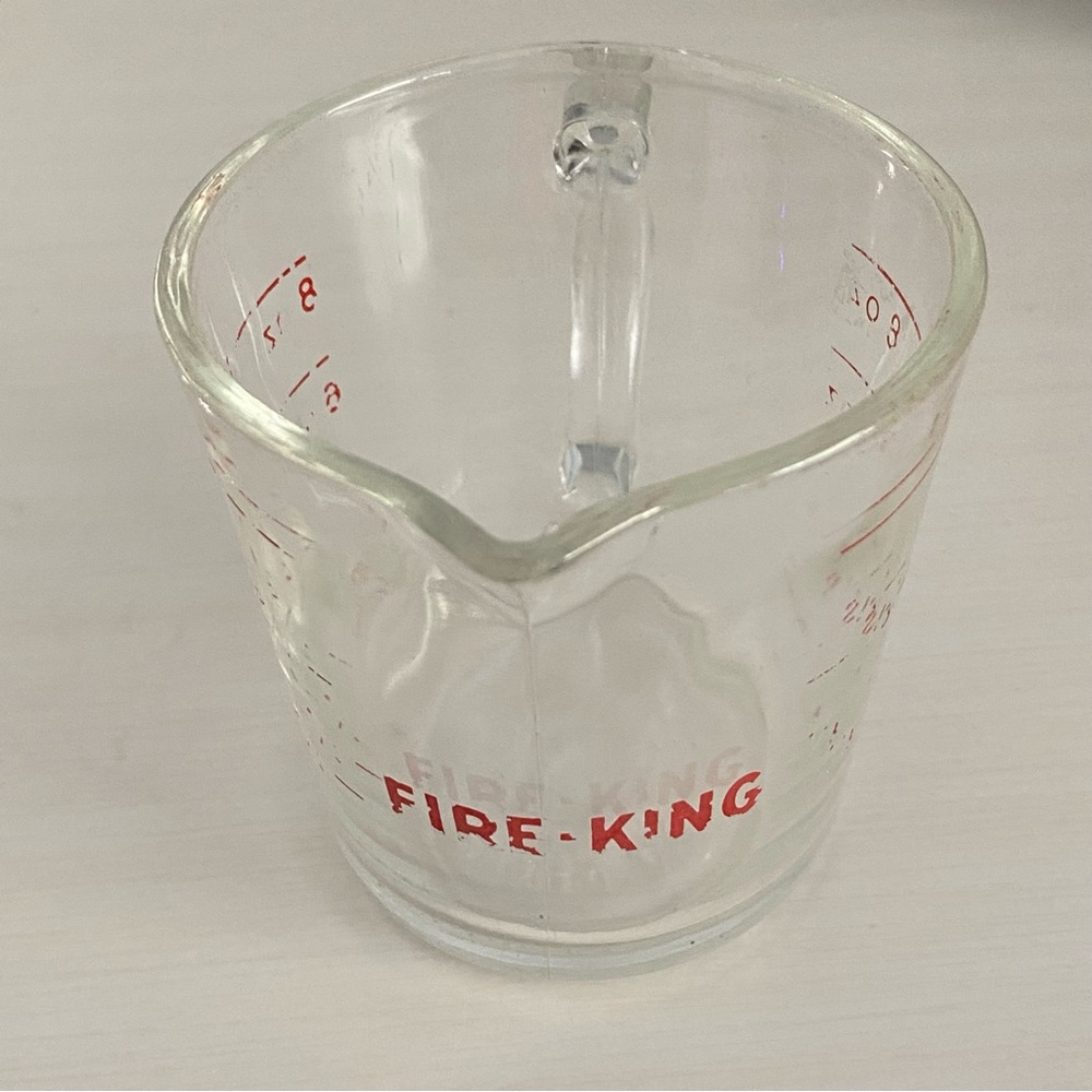Vintage Fire King Measuring Cup